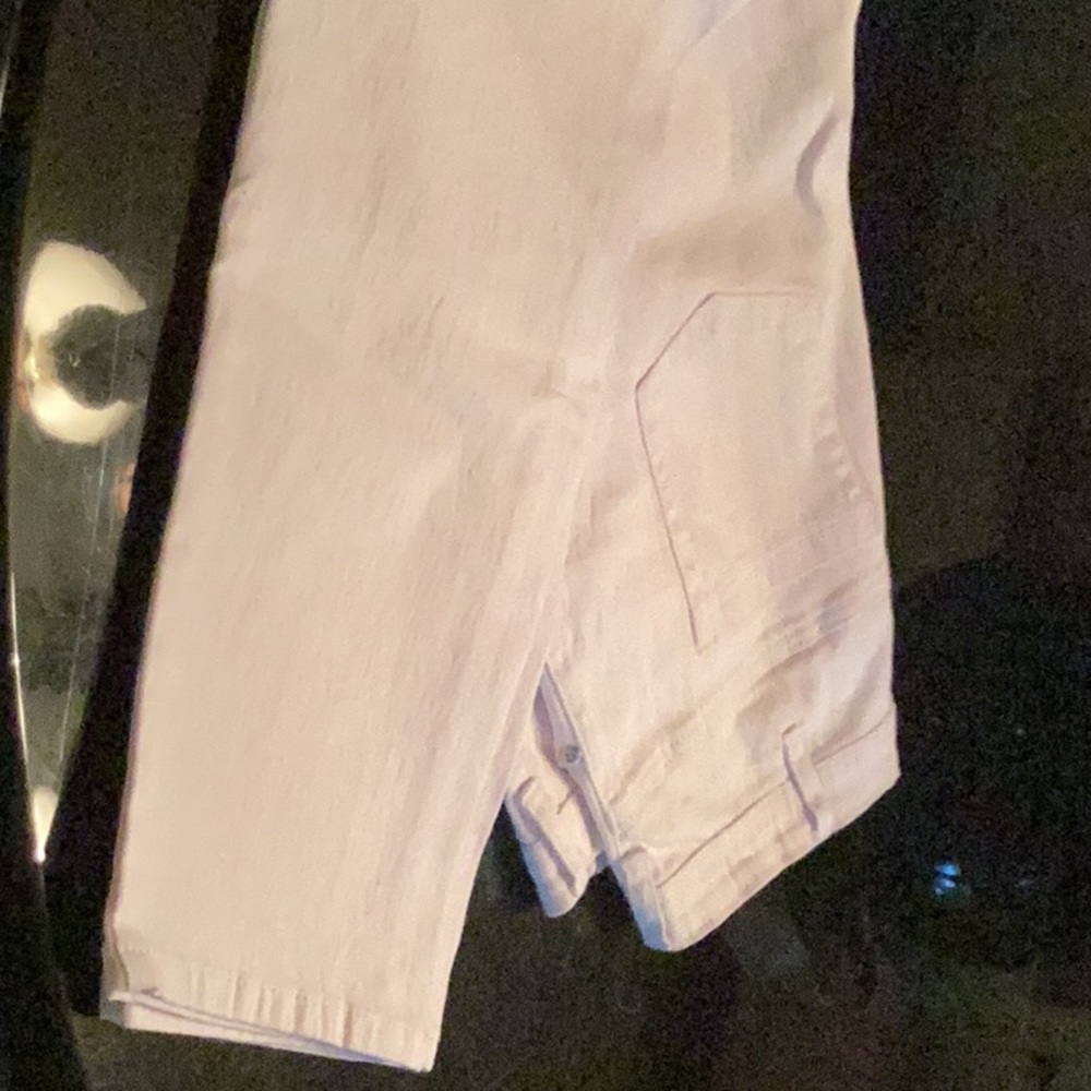 ;NWOT Diane Gilman DG2 1X comfort stretch off white jeans.luxury